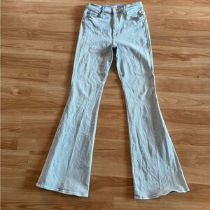 Super Cute Mother The Super Cruiser High Waist Double Heel Flare Jeans - Sz 30